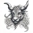 May 1996 taurus tattoo design idea