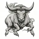 May 1996 taurus tattoo design idea