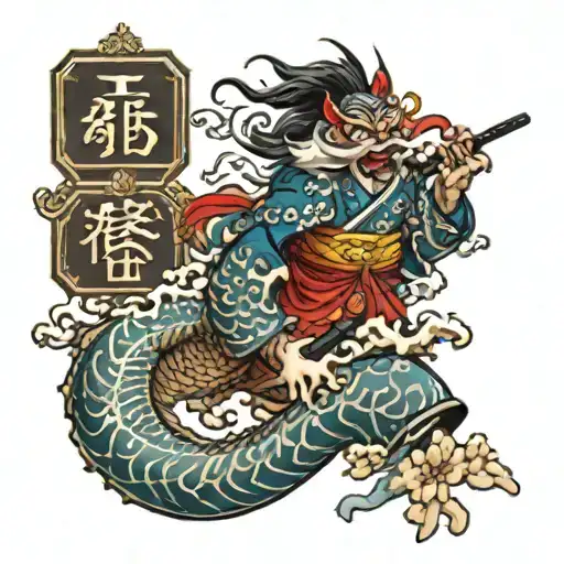 Fortune Helps the Strong text tattoo design idea