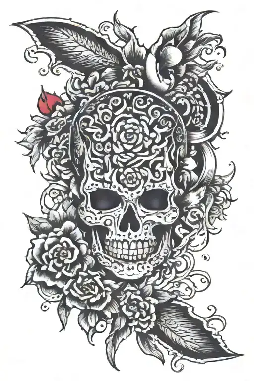 "My Beautiful Dark Twisted Fantasy" tattoo design idea