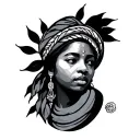 Ethiopian tattoo design idea