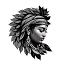 Ethiopian tattoo design idea