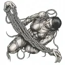 Shibari tattoo design idea
