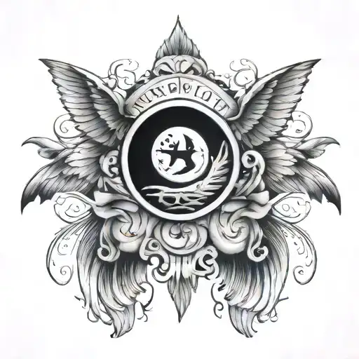 times when there was no one around, God came and spoke these words to me, tattoo design idea