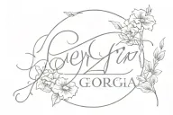 Georgia name written tattoo design idea