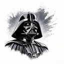 Vader tattoo design idea