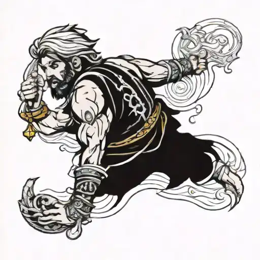 cyrus prince of persia tattoo design idea