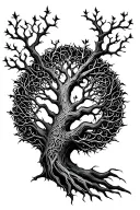 yggdrasil tree tattoo tattoo design idea