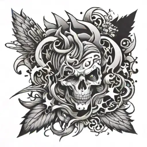 graffiti style tattoo tattoo design idea