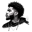Love yourz j cole tattoo design idea