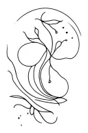Design a flash template with at least 20 designs for fine line tattoo. The topic has to be summer tattoo design idea