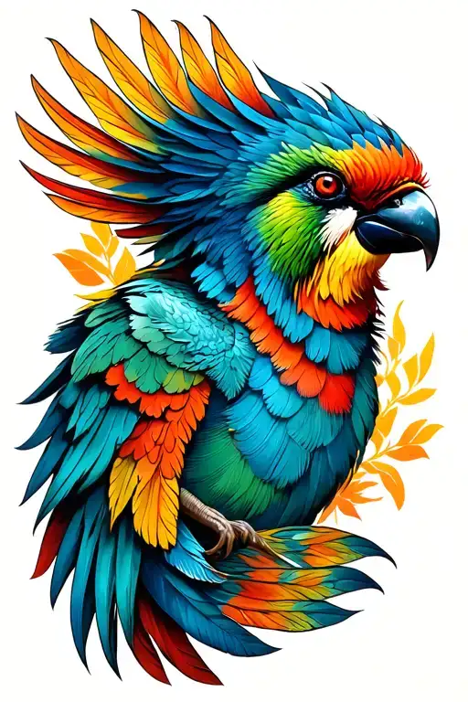 Quetzal and Kukulkan tattoo design idea