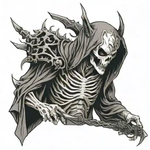 Shinigami tattoo design idea