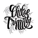 Chloe Trinity Miller script tattoo design idea