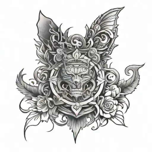 Central Cee tattoo design idea