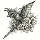 Central Cee tattoo design idea