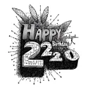 Birthday 27 12 2020 represented in binary tattoo design idea
