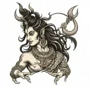 shiva tattoo tattoo design idea
