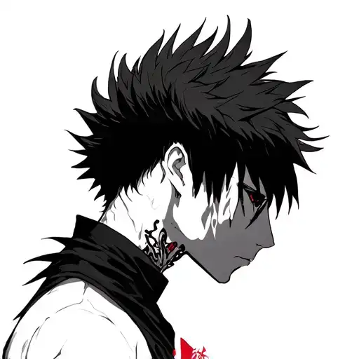 anime jujutsu kaisen tattoo tattoo design idea