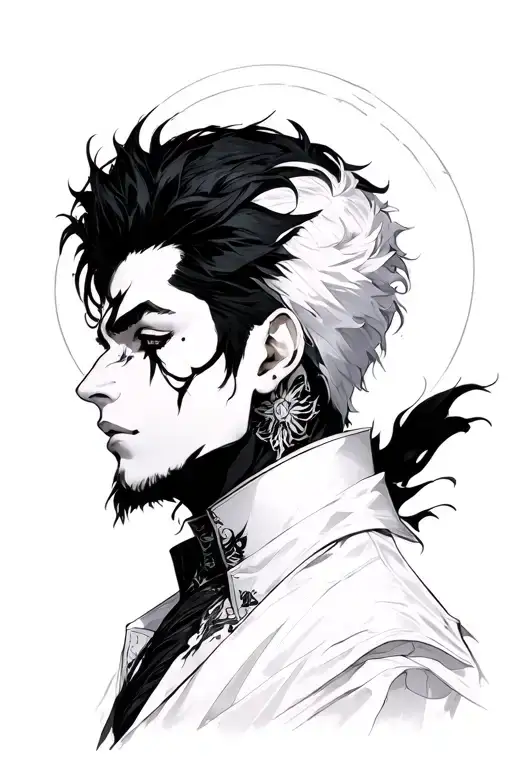 chrollo lucilfer tattoo design idea