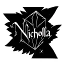 "Nichola" diamonds tattoo design idea