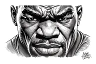 mike tyson face tattoo tattoo design idea