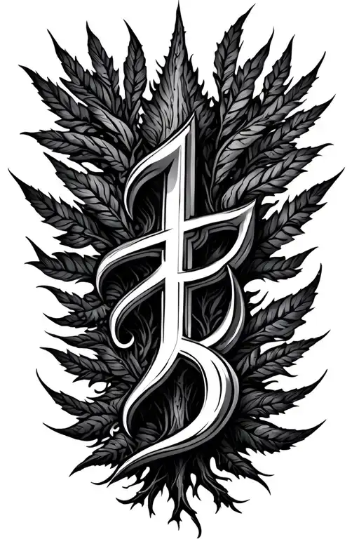 Roman numbers McMLXIX, McMlxxii, McMxcv, McMxcvii and MMIII of roots. tattoo design idea