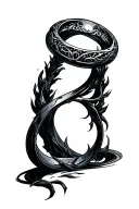 Malenia elden ring tattoo design idea