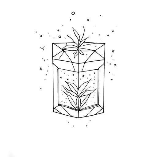 pandoras box ethereal  tattoo design idea