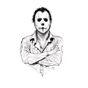 michael myers tattoo design idea