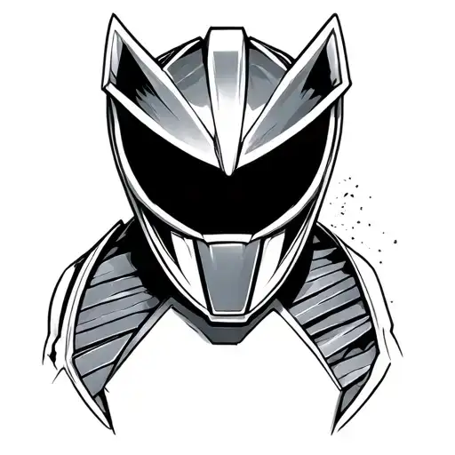 Kaiju No 8 power ranger tattoo design idea