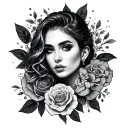 Bisexual tattoo design idea