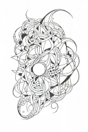 But even if he doesn't tattoo design idea