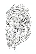 But even if he doesn't tattoo design idea