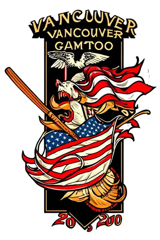 Vancouver 2010 Olympic games tattoo design idea