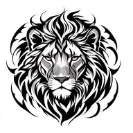 leo zodiac sign tattoo design idea