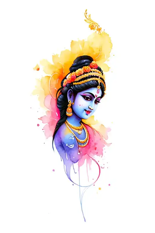 krishna sleeve tattoo tattoo design idea