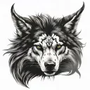 lobo tattoo design idea