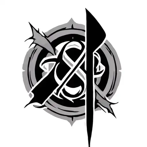 Discipline Symbol tattoo design idea