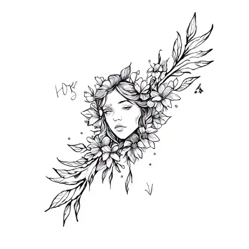 tattoo for girl that speaks of life, hope, survival, freedom, peace, having survived after a terrible event, overcoming  tattoo design idea