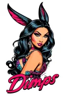 "Dimps" Jessica rabbit tattoo design idea