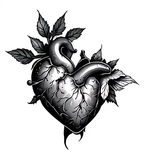 Autism Heart tattoo design idea