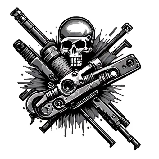 mechanic memorial tattoo tattoo design idea