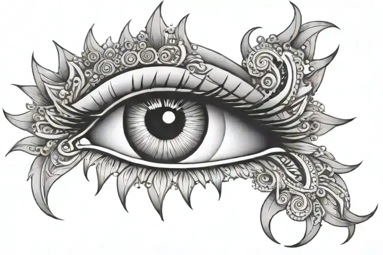 durga eyes tattoo design tattoo design idea