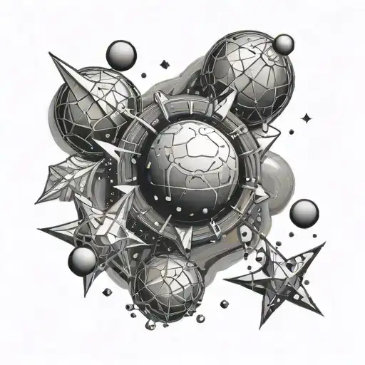 Orion Belt tattoo design idea