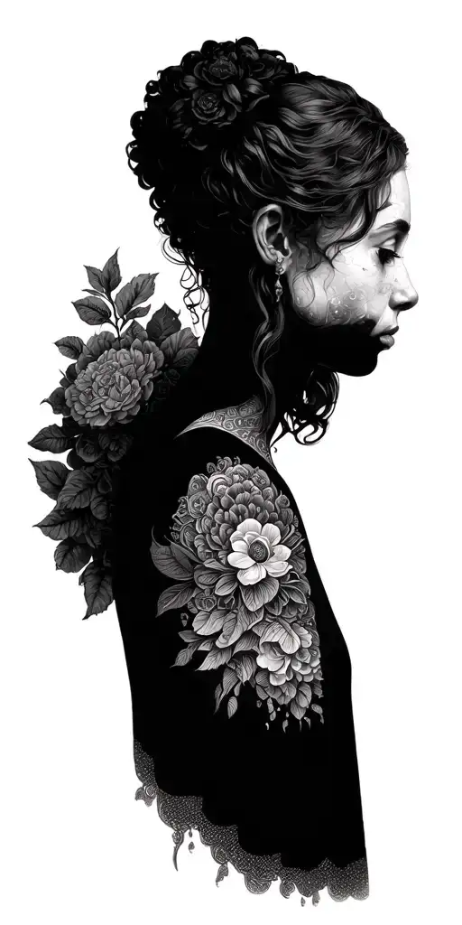 reincarnation tattoo design idea