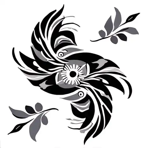 Philippine tribal patterns tattoo design idea