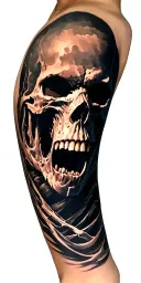 apocalypse tattoo design idea