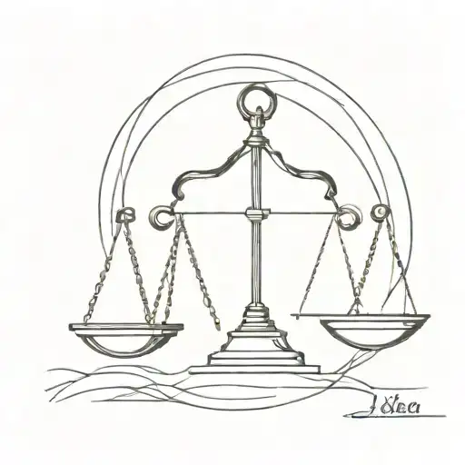 libra sign with 2001 year tattoo design idea
