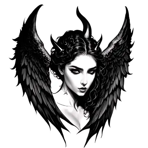 If you're looking to **cover up devil wings** on your **hand** with a **tattoo that radiates positive energy**, the goal tattoo design idea